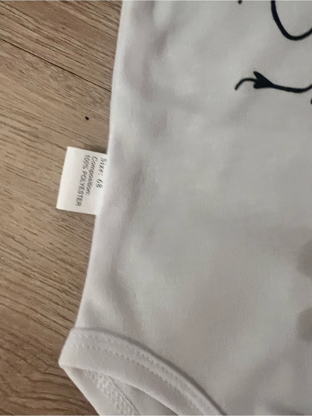 White "Coming Soon" Baby Onesie - Picture 4 of 6
